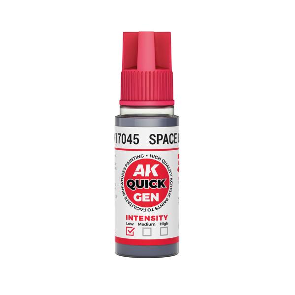 AK-Interactive: Quick Gen Acrylic Contrast - Space Grey 18 ml