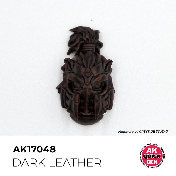 AK-Interactive: Quick Gen Acrylic Contrast - Dark Leather 18 ml