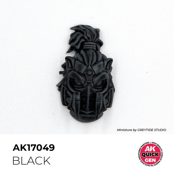 AK-Interactive: Quick Gen Acrylic Contrast - Black 18 ml