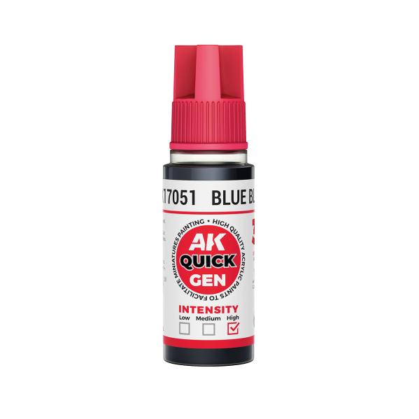 AK-Interactive: Quick Gen Acrylic Contrast - Blue Black 18 ml