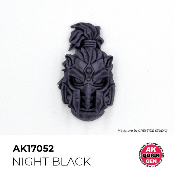 AK-Interactive: Quick Gen Acrylic Contrast - Night Black 18 ml