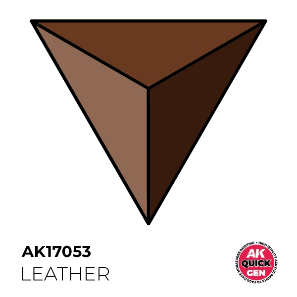 AK-Interactive: Quick Gen Acrylic Contrast - Leather 18 ml