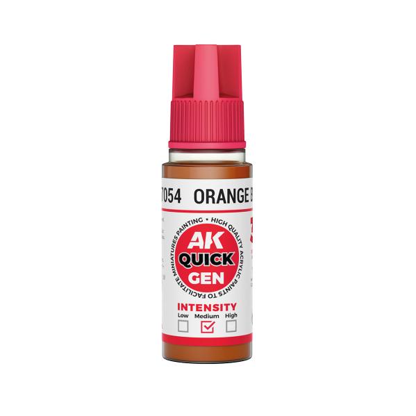 AK-Interactive: Quick Gen Acrylic Contrast - Orange Brown 18 ml