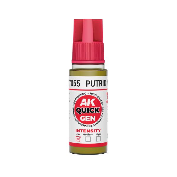 AK-Interactive: Quick Gen Acrylic Contrast - Putrid White 18 ml