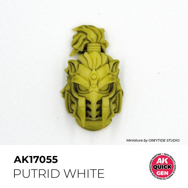 AK-Interactive: Quick Gen Acrylic Contrast - Putrid White 18 ml