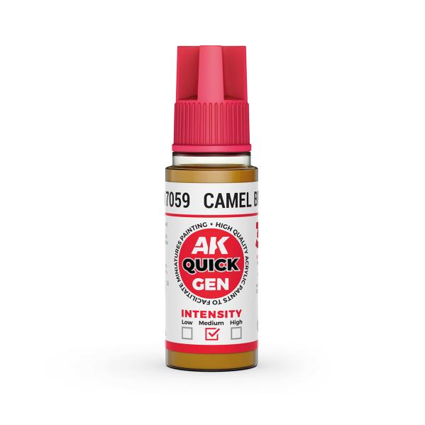 AK-Interactive: Quick Gen Acrylic Contrast - Camel Brown 18 ml