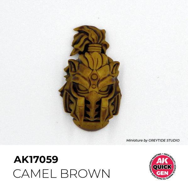 AK-Interactive: Quick Gen Acrylic Contrast - Camel Brown 18 ml