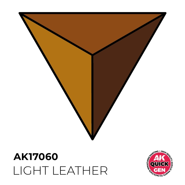 AK-Interactive: Quick Gen Acrylic Contrast - Light Leather 18 ml