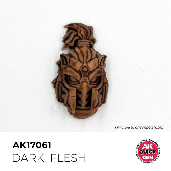 AK-Interactive: Quick Gen Acrylic Contrast - Dark Flesh 18 ml