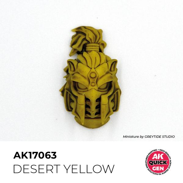 AK-Interactive: Quick Gen Acrylic Contrast - Desert Yellow 18 ml