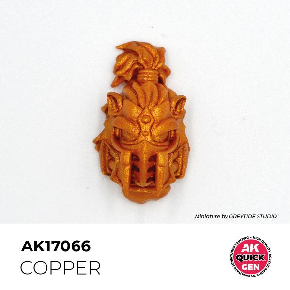 AK-Interactive: Quick Gen Acrylic Contrast - Copper 18 ml