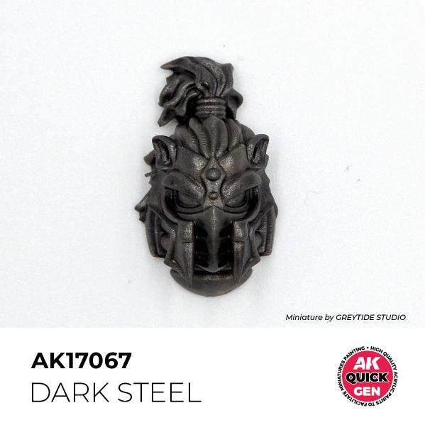 AK-Interactive: Quick Gen Acrylic Contrast - Dark Steal 18 ml