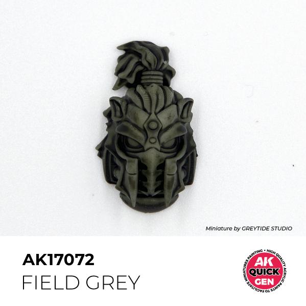 AK-Interactive: Quick Gen Acrylic Contrast - Field Grey 18 ml