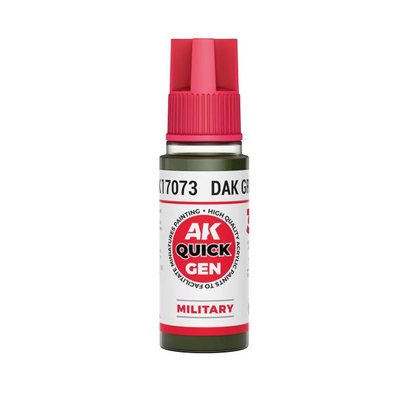 AK-Interactive: Quick Gen Acrylic Contrast - Dak Green 18 ml