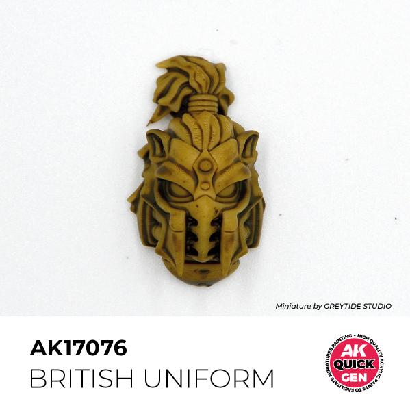 AK-Interactive: Quick Gen Acrylic Contrast - British Uniform 18 ml