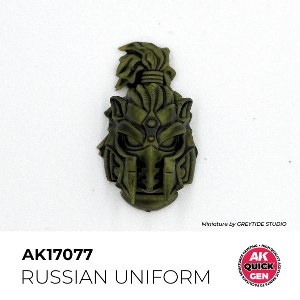 AK-Interactive: Quick Gen Acrylic Contrast - Russian Uniform 18 ml
