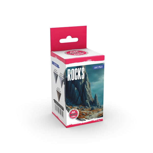 AK-Interactive: Quick Gen Acrylic Contrast -Rocks (Quick Gen Set)