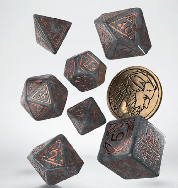 Q-Workshop: The Witcher Dice Set. Geralt - Price of Neutrality