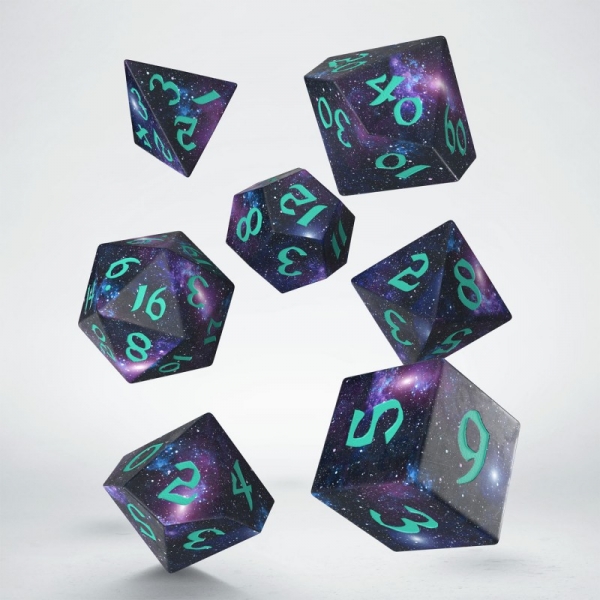 Q-Workshop: Full Art Dice Set: Stardust
