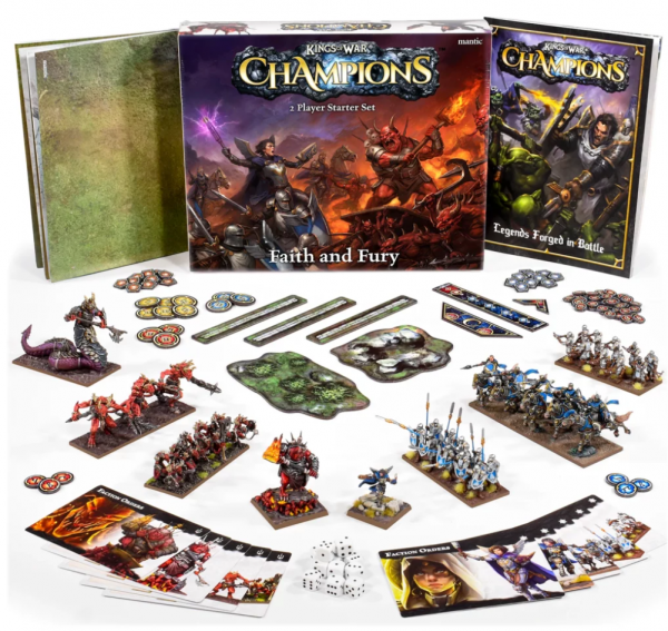 Kings of War: Champions - Faith and Fury 2 Player Starter Set