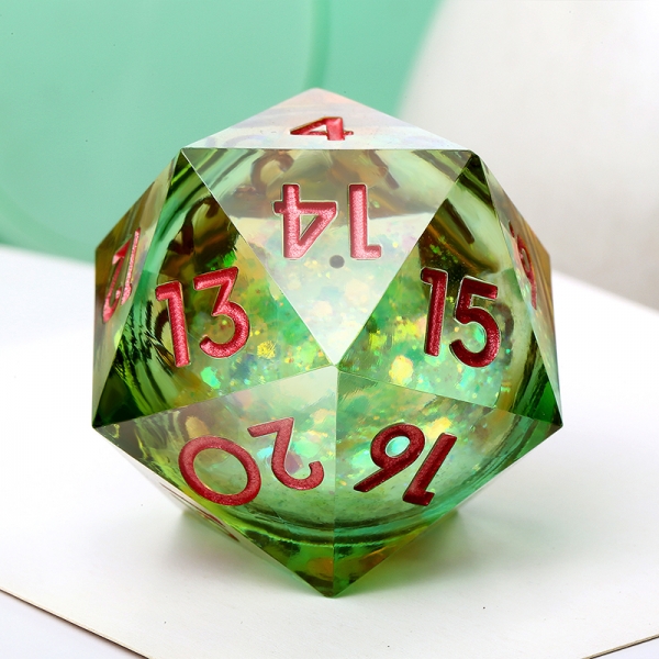 Dice Habit Jumbo D20 Spindown Counter [Fairy]
