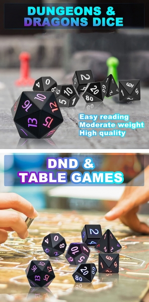 Dice Habit: LED Dice Set (7pcs) [Standard]