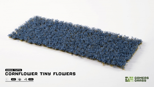 Gamer's Grass: Cornflower Tiny Flowers
