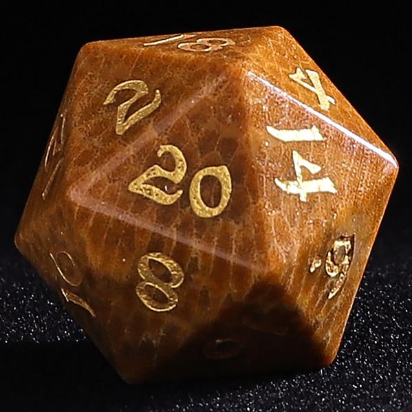 Dragon’s Hoard Dice Set - Coral