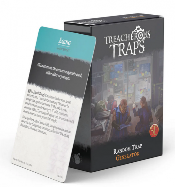 Treacherous Traps - Random Trap Generator Deck (5E)
