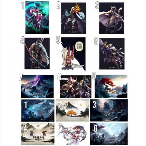 Eldfall Chronicles: Art Prints