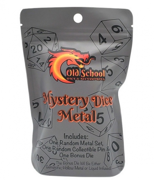 Old School RPG - Mystery Dice Metal (7)