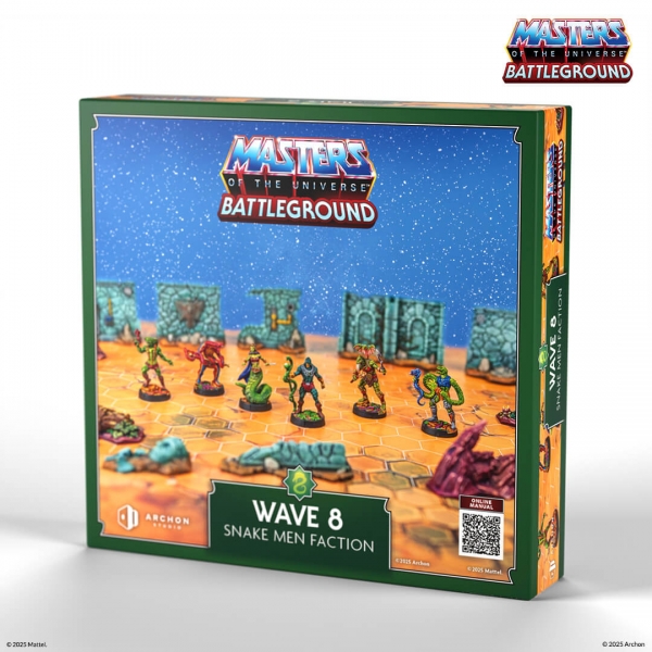 Masters of the Universe: Battleground Wave 8 Snake Men Faction