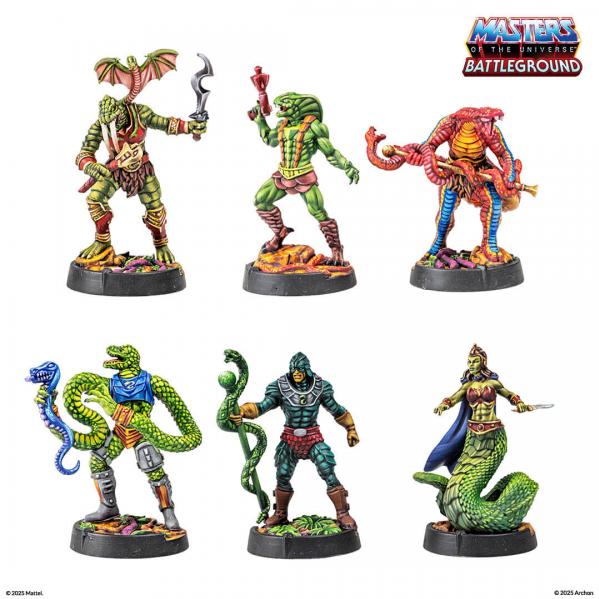 Masters of the Universe: Battleground Wave 8 Snake Men Faction