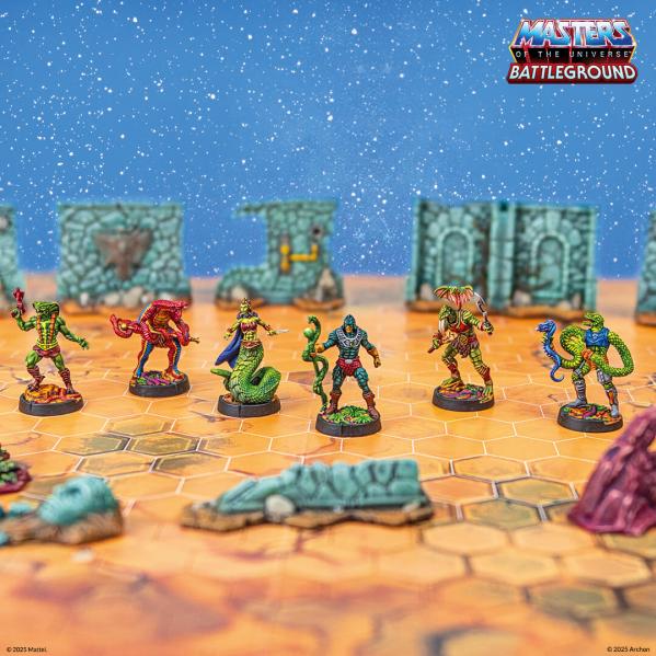 Masters of the Universe: Battleground Wave 8 Snake Men Faction