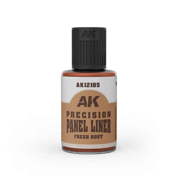 AK-Interactive: Precision Panel Liner Fresh Rust