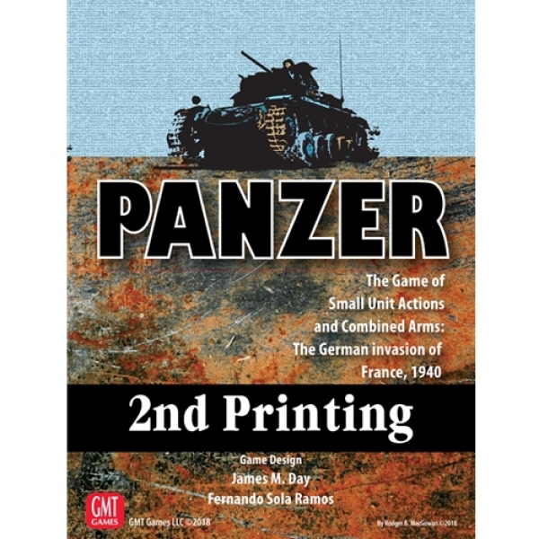 GMT Games: Panzer Expansion #4: France 1940, 2nd Printing