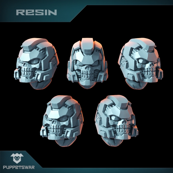 Puppetswar: (Accessory) Reaper Helmets V2(5)