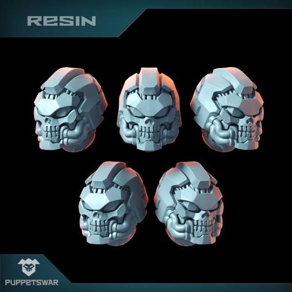 Puppetswar: (Accessory) Reaper Helmets V3(5)