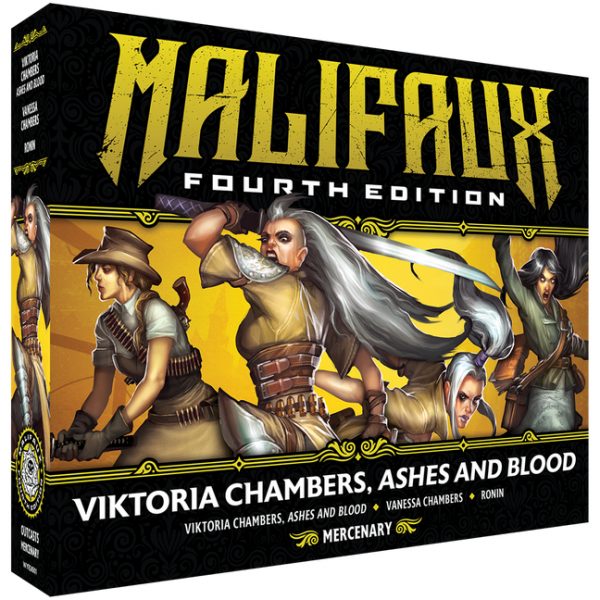 Malifaux 4E: Viktoria Chambers, Ashes and Blood