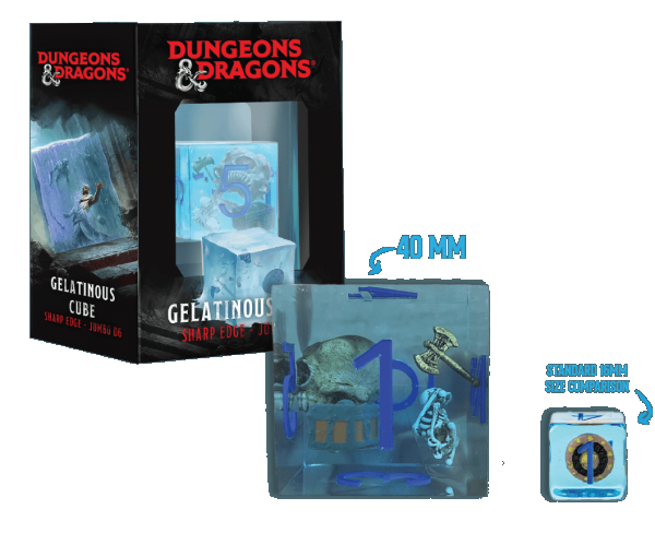 Fanroll D&D Jumbo Gelatinous Cube D6