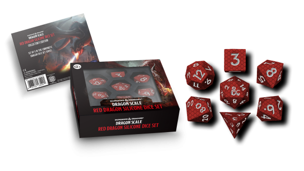 Fanroll D&D Dragon Scale Silicone Set: Red