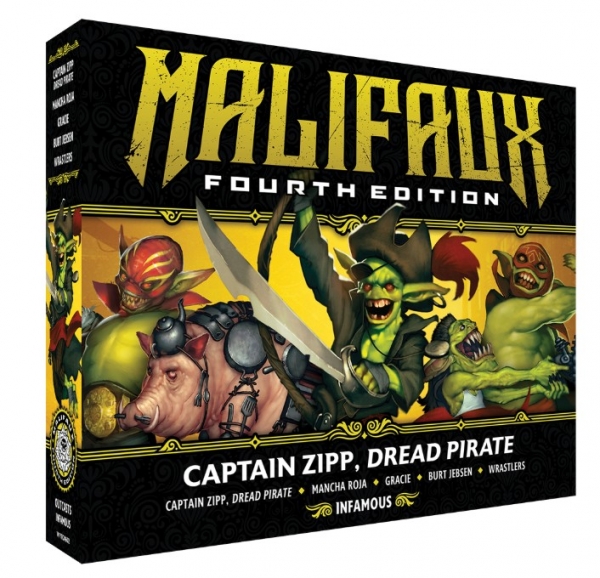 Malifaux 4E: Captain Zipp, Dread Pirate