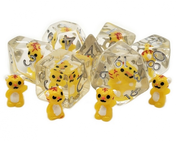 Old School RPG Dice Set: Animal Kingdom - Tiger Cub