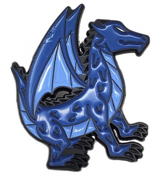 Collectible Pins - Blue Dragon