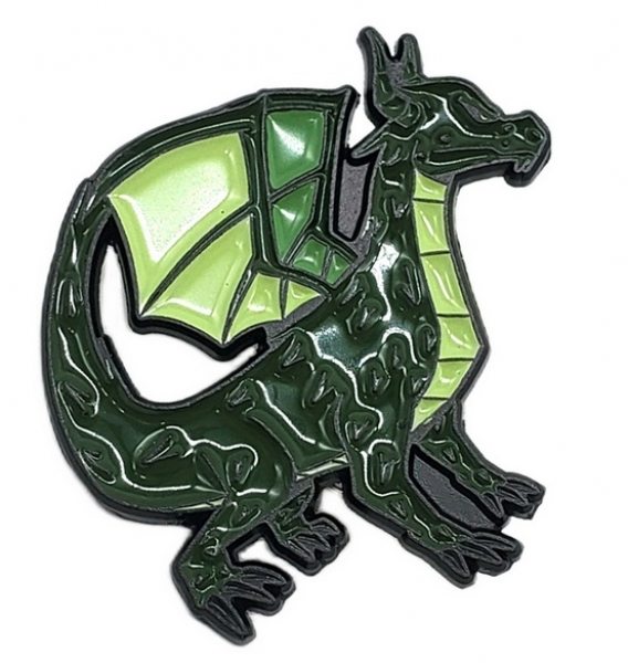 Collectible Pins - Green Dragon