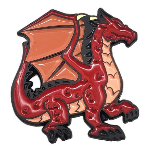 Collectible Pins - Red Dragon