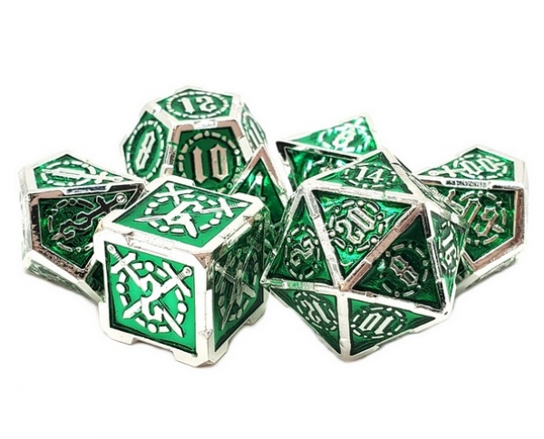 Knights of the Round Table - Green w/ Silver