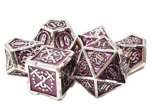 Knights of the Round Table - Purple w/ Silver