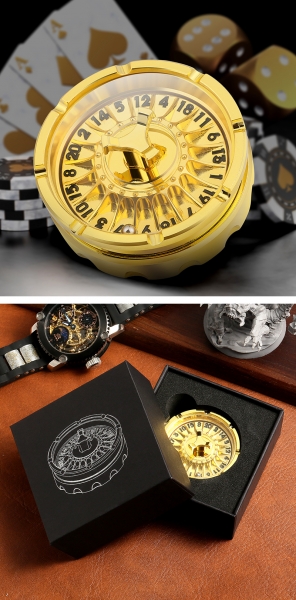 Dice Habit Roulette Dice Gold (D20)