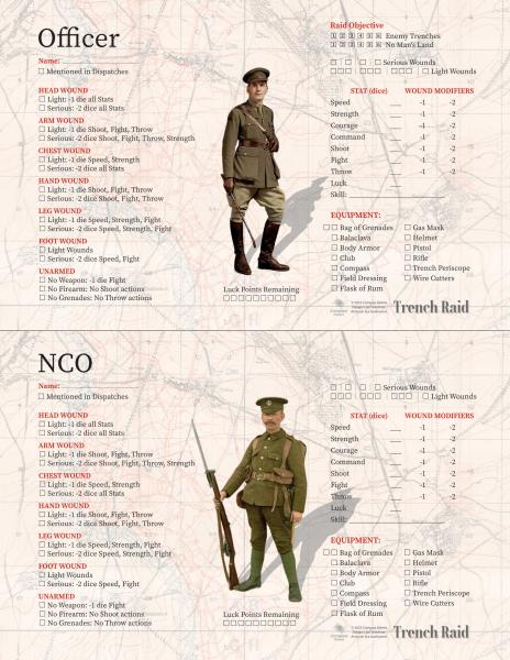 Trench Raid: Solitaire Patrol Command on the WW1 Western Front
